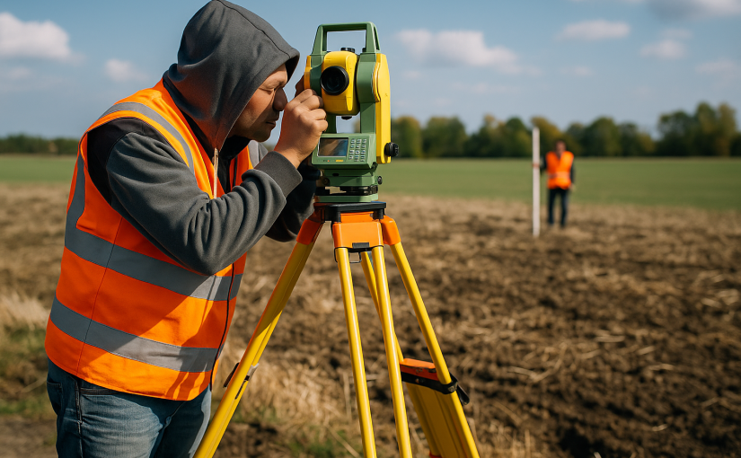 Inżynier geodeta na placu budowy – {kiedy jego pomoc jest niezbędna